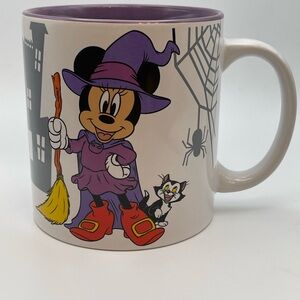 Disney Minnie Mouse and Figaro Halloween Coffee Mug